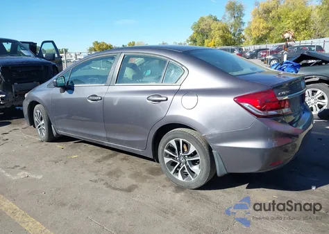 2014 Honda Civic Ex из США, поврежденный, VIN 19XFB2F81EE249869